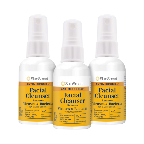 SkinSmart Antimicrobial Facial Cleanser - 2 oz