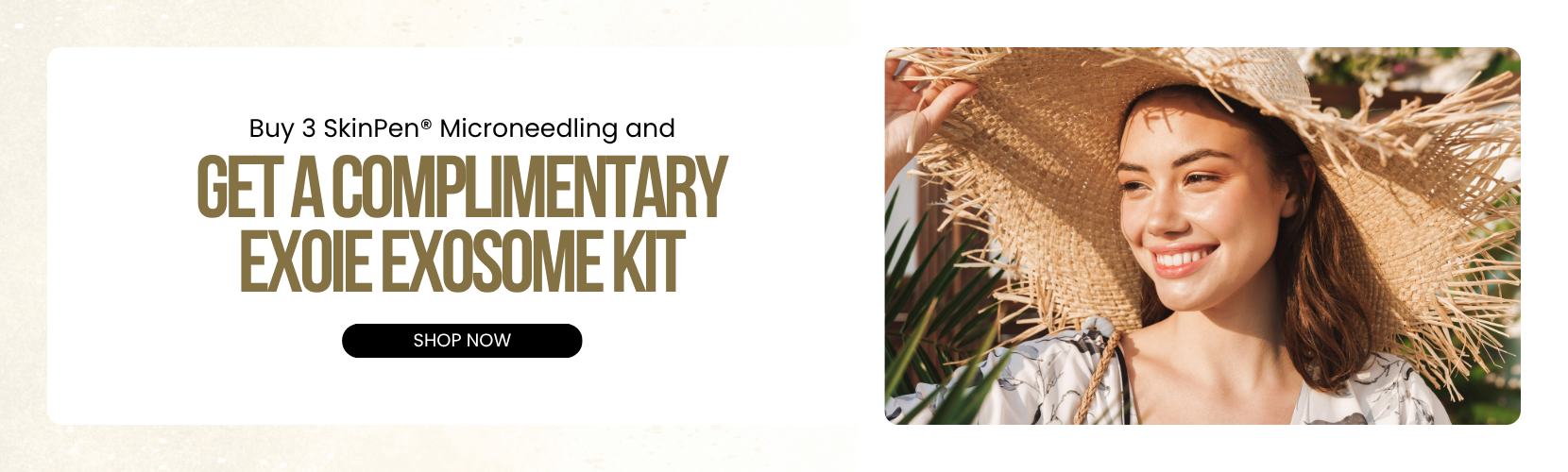 Buy 3 SkinPen® Microneedling and Get a Complimentary EXOIE Exosome Kit